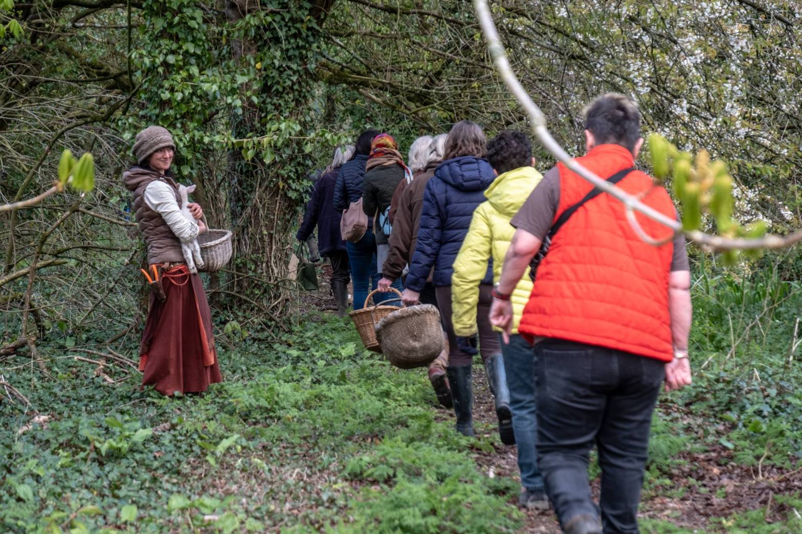 Medical herbalist Eleanor Gallia leads a walk on the wild side